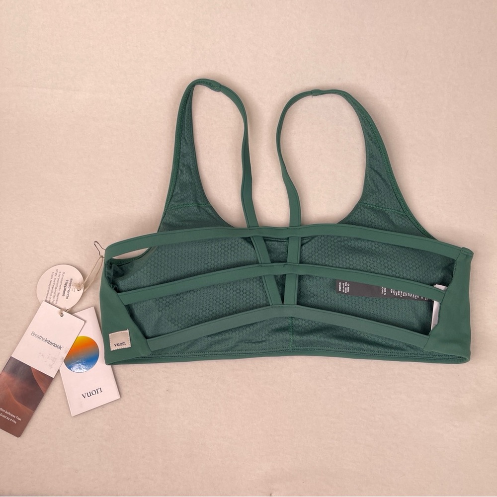 Vuori Yosemite Bra Cactus Size Large NWT - Picture 2 of 7